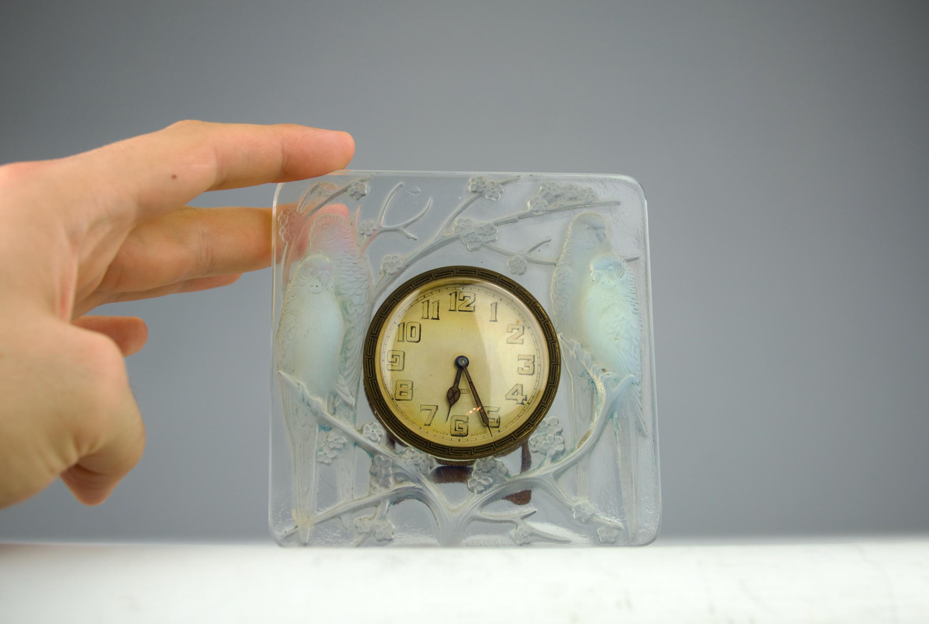 Lalique clock - Etsy 日本