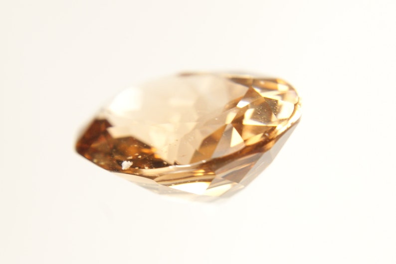 Gorgeous Imperial Tea Color Topaz Oval 13x10.5mm