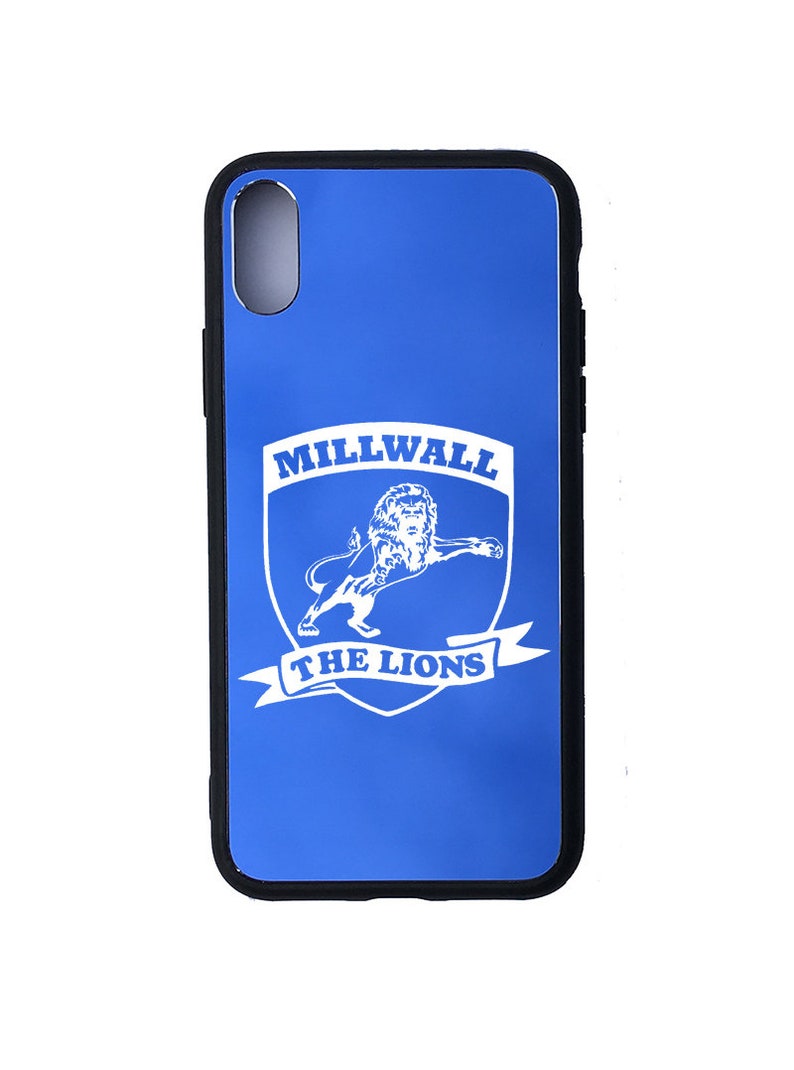 Retro Millwall FC The Lions Phone case Laser Engraved