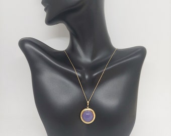 CANDY - COLLANA IN ACCIAIO COLOR ORO CON GIADA TJ3599 | Official Store