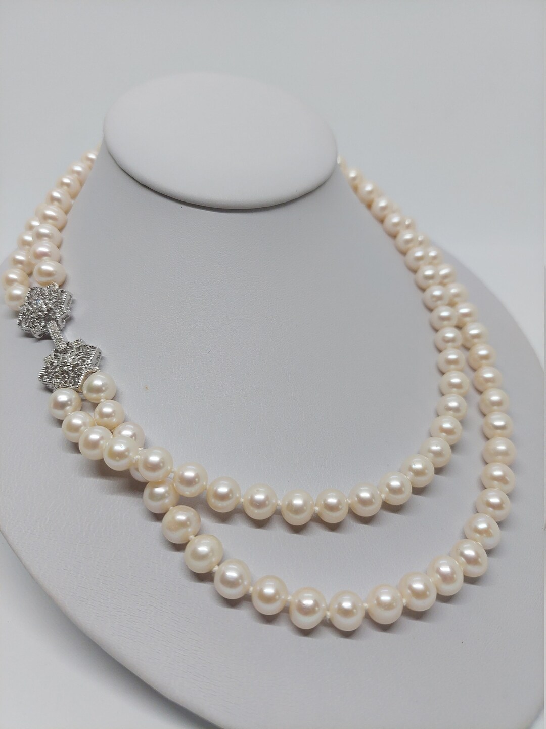 ブレスレット LESS IS MORE 8mm pearl necklace 23