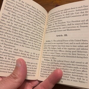 Pocket Constitution & Declaration of Independence image 4