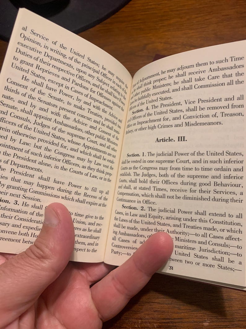 Pocket Constitution & Declaration of Independence image 4