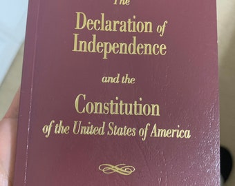 Pocket Constitution & Declaration of Independence