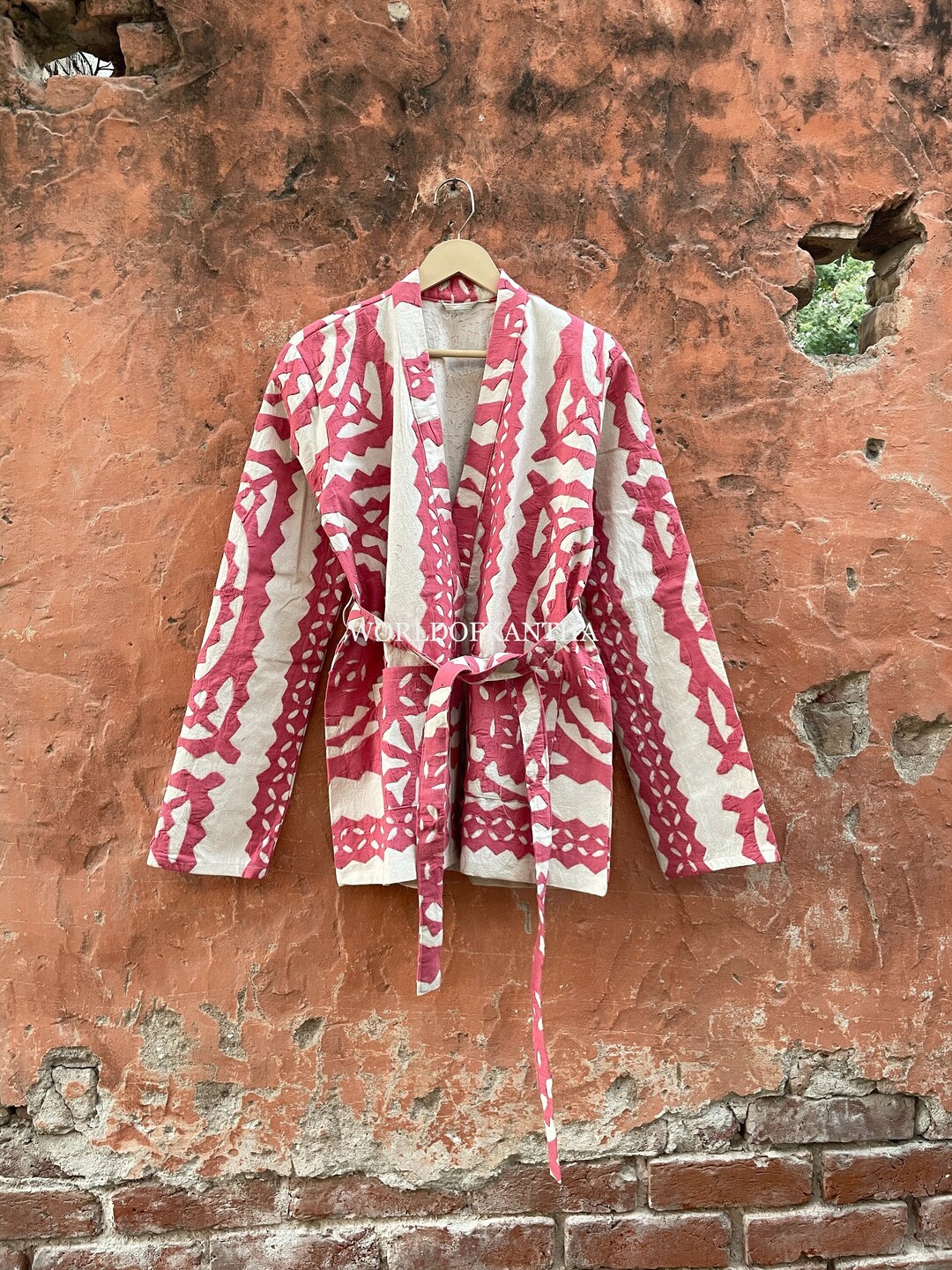 本当に信頼出来る商品 Special Cotton 100% Indian Pink Womens Cutwork Applique Clothing
