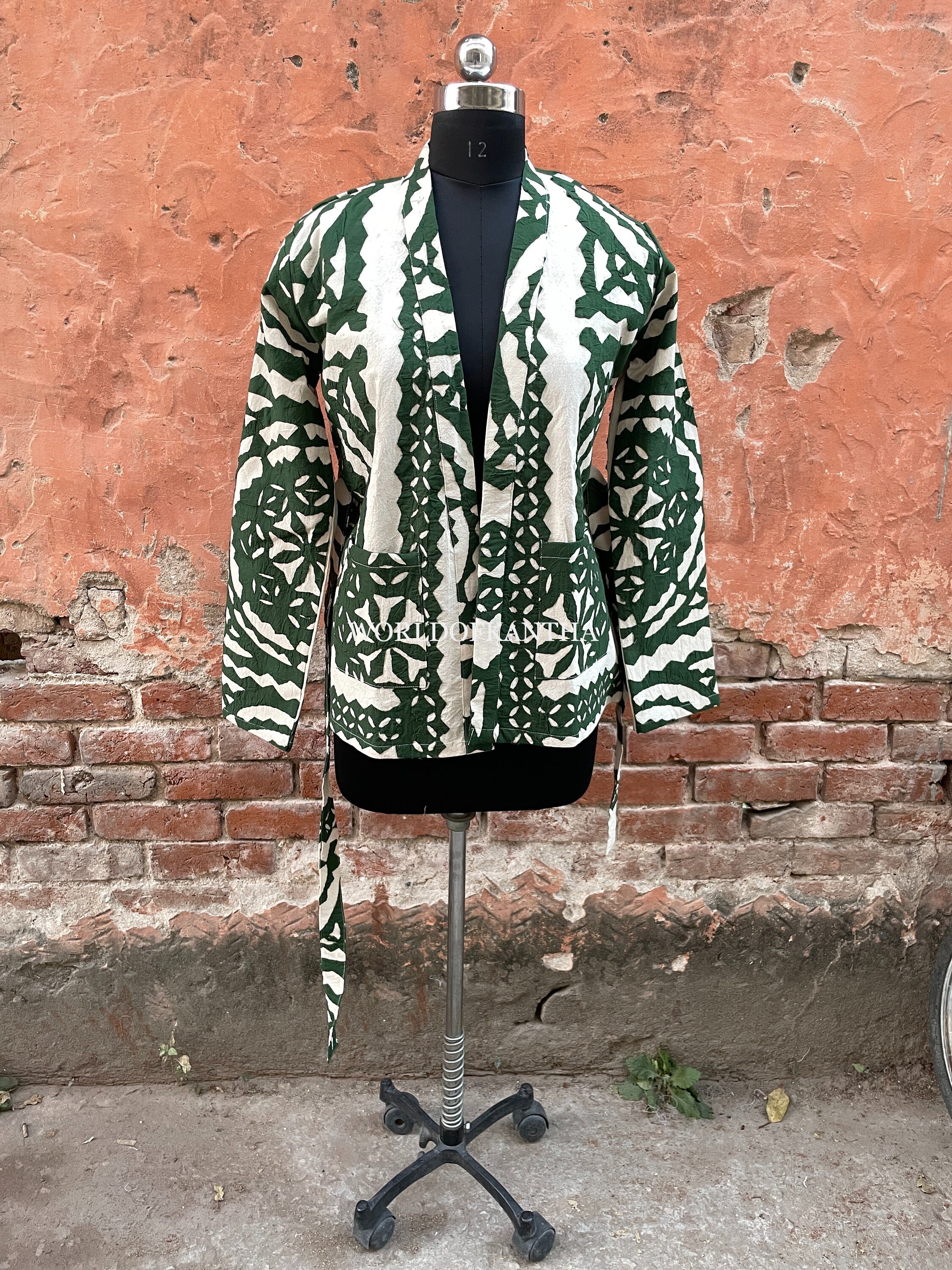 ジャケット・アウター eaphi CUTWORK EMBROIDERY JACKET PATCHWORK EMBROIDERY LACE JACKET