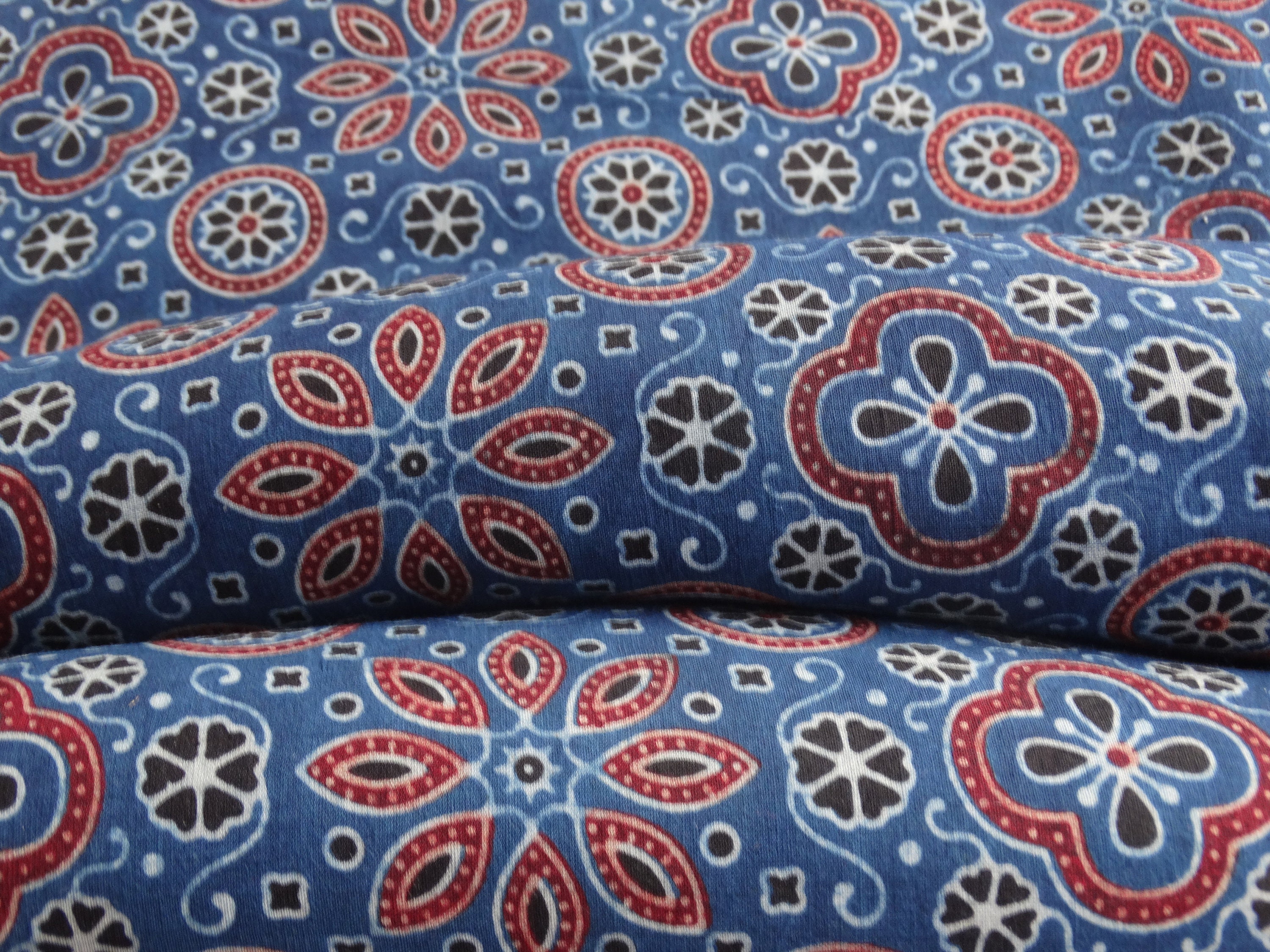 Indian Cotton Fabric Soft Cotton Fabric Ethnic Fabric Hand Etsy