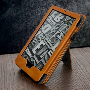 Personalised Luxury Case Cover with Stand and Hand Strap for Kindle Paperwhite 6.8 only fits 11th Generation image 4