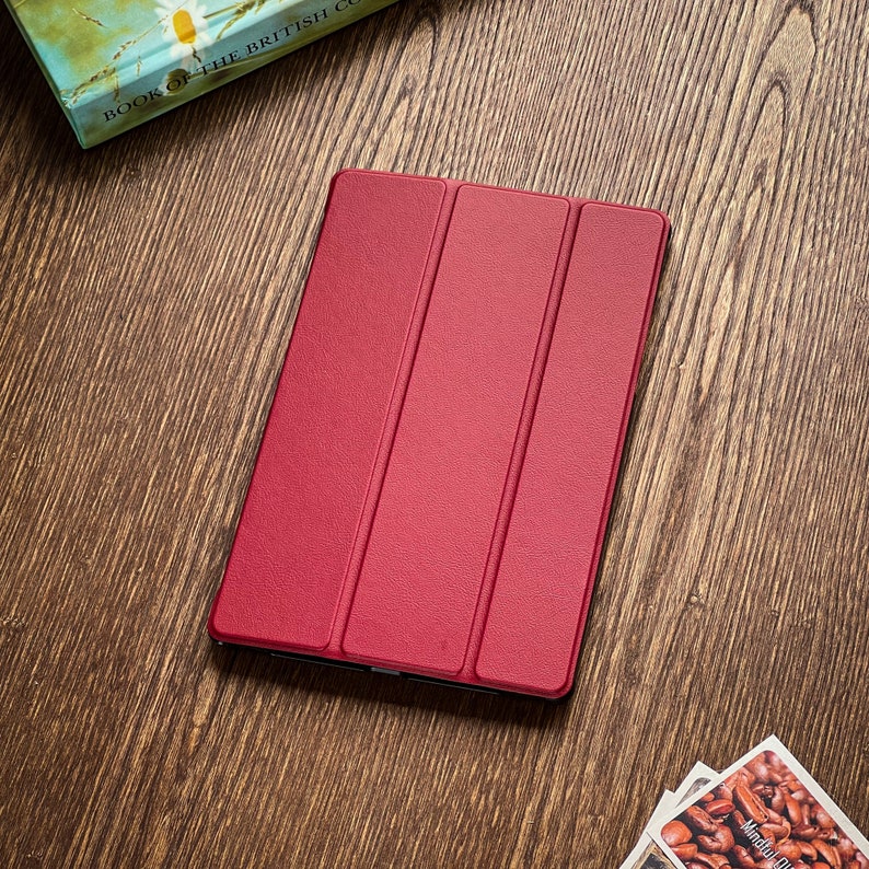Coque personnalisée pour Samsung Galaxy Tab A7 Lite 8,7 pouces compatible uniquement avec le modèle de tablette SM-T220 / T225 Red