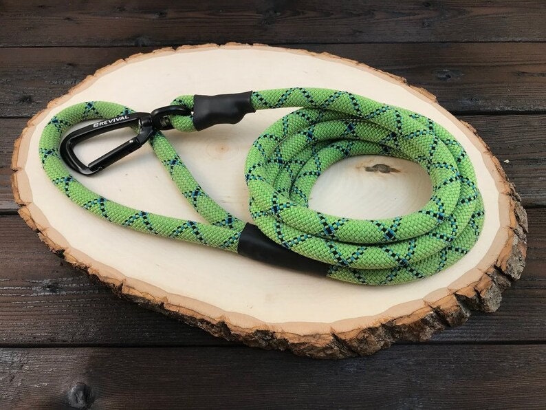 Recycled Climbing Rope Dog Leash 8 Different Patterns Made Etsy