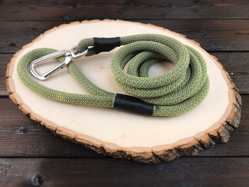 Recycled Climbing Rope Dog Leash 8 Different Patterns Made Etsy