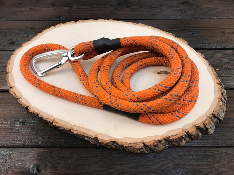 Recycled Climbing Rope Dog Leash 8 Different Patterns Made Etsy