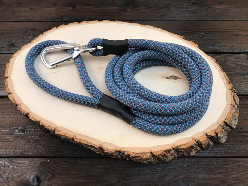 Recycled Climbing Rope Dog Leash 8 Different Patterns Made Etsy