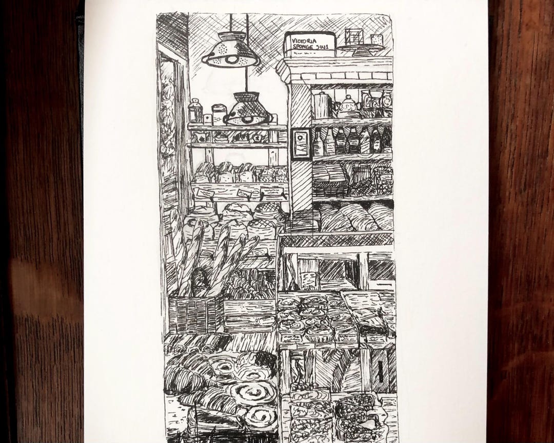 Custom Detailed Pen and Ink Hand-drawn Illustration - Etsy Australia