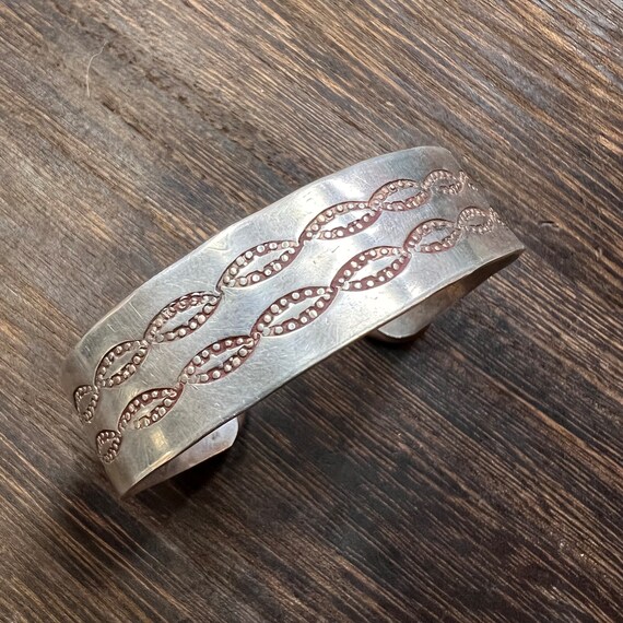 1940’s Vintage Silver Cuff Old Pawn