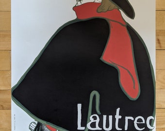 Original Toulouse Lautrec poster Musée Jacquemart-André 1959