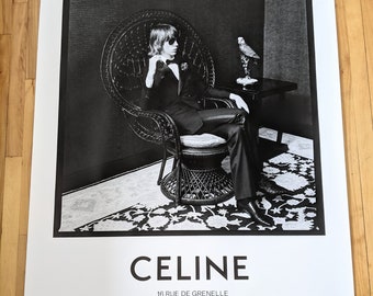 Original Celine Poster 4x6 FT