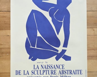 Affiche originale Henri Matisse 1991