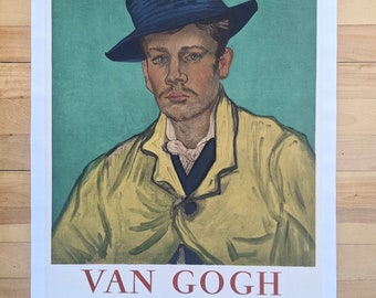 Original Exhibition Poster Van Gogh 1960 Mourlot