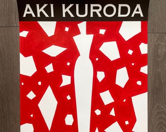 Original Aki Kuroda Poster