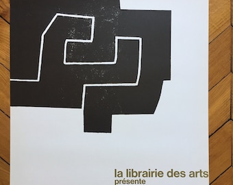 Affiche originale de l’exposition Chillida 1972 Maeght