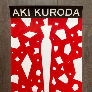 Original Aki Kuroda Poster
