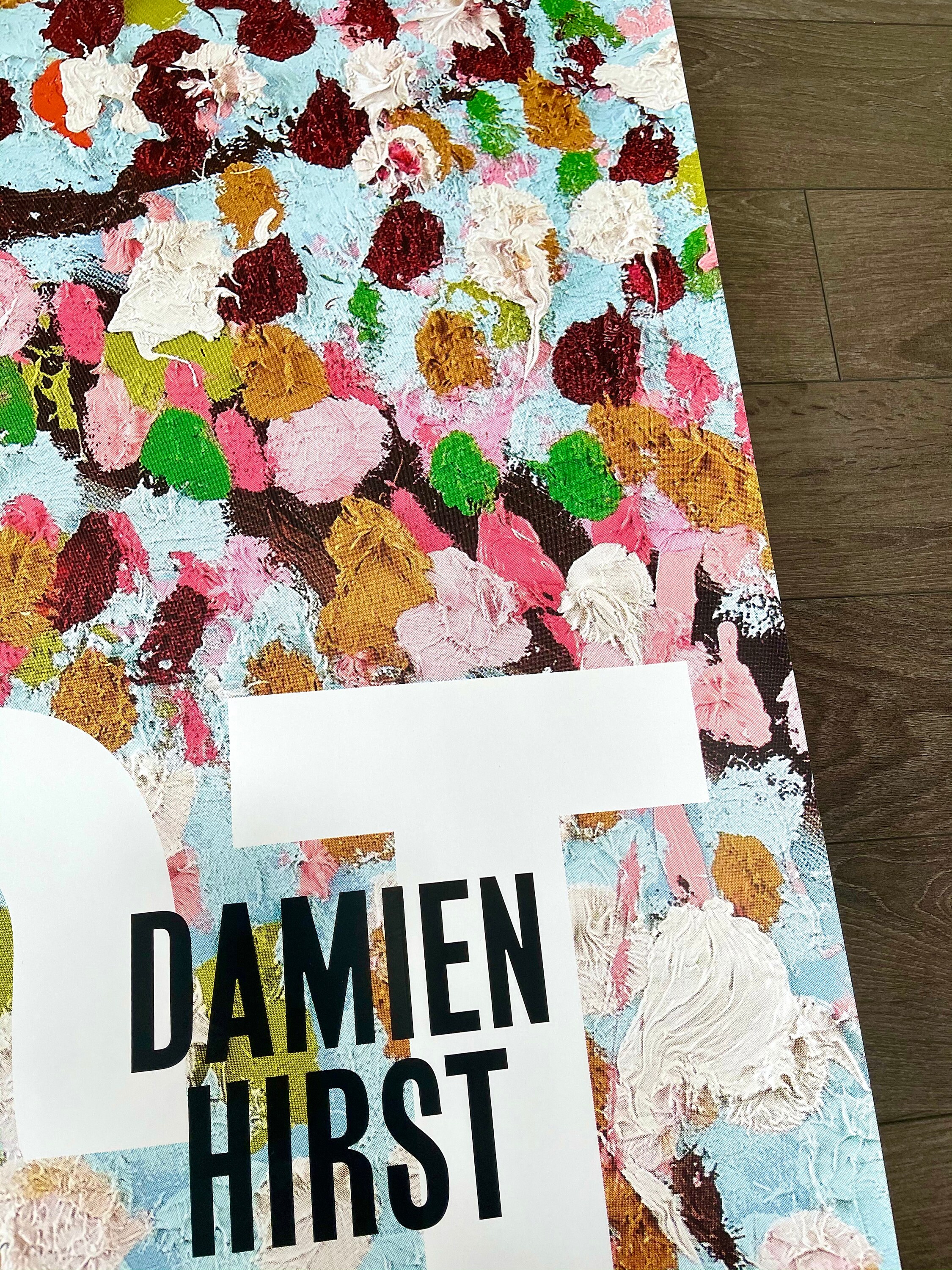 Large Original Exhibition Poster by Damien Hirst 4x6 Ft - Big Size