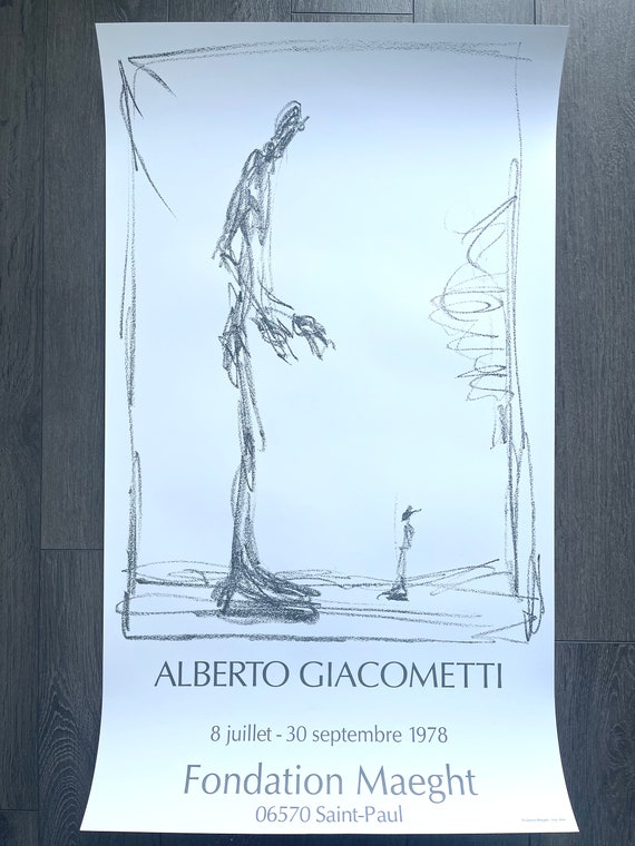 Affiche Originale Giacometti 1978 Maeght - Etsy