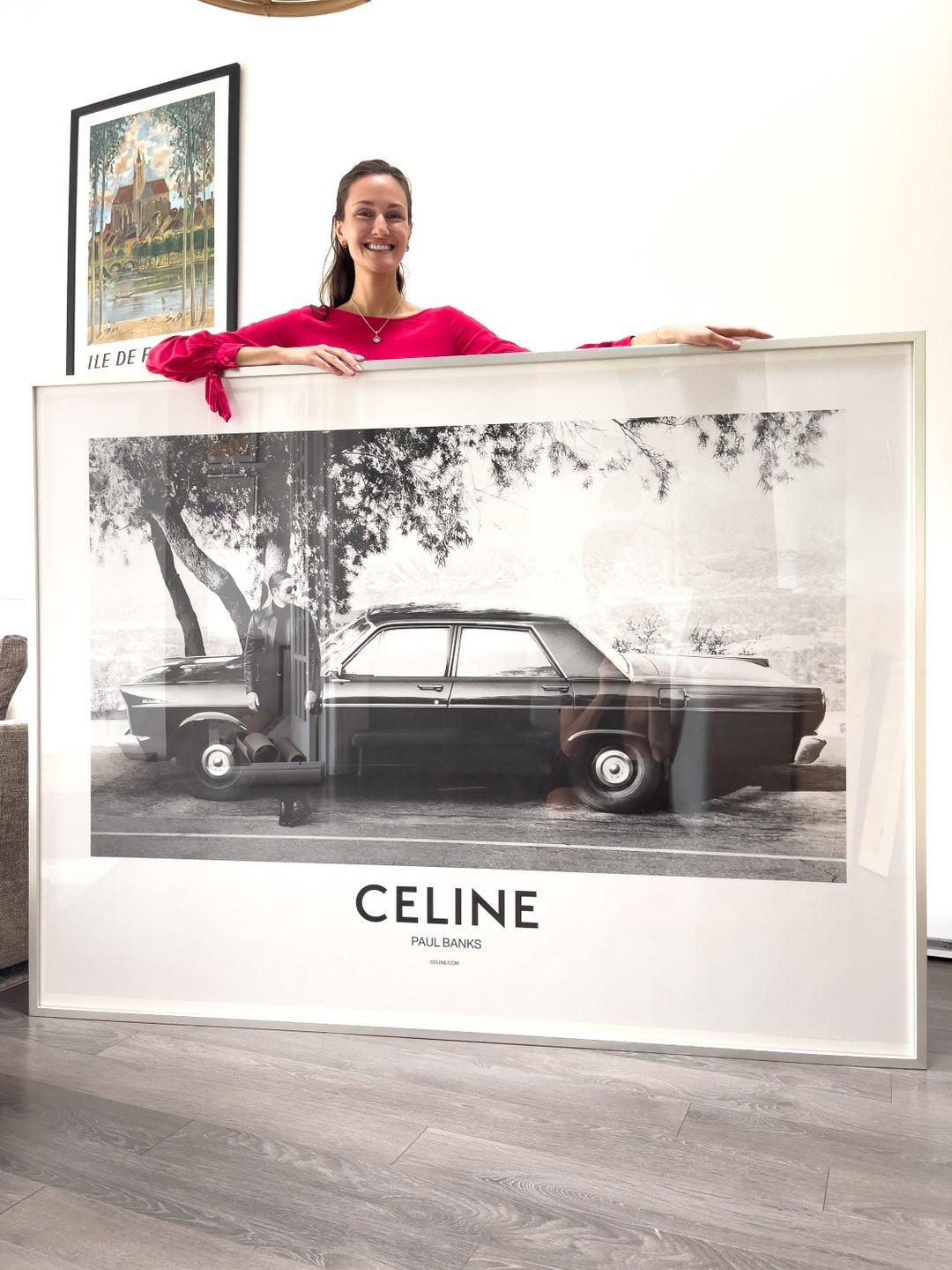 Original Celine Poster Black Car - Etsy