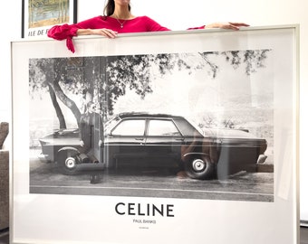 Original Celine Poster Black Car