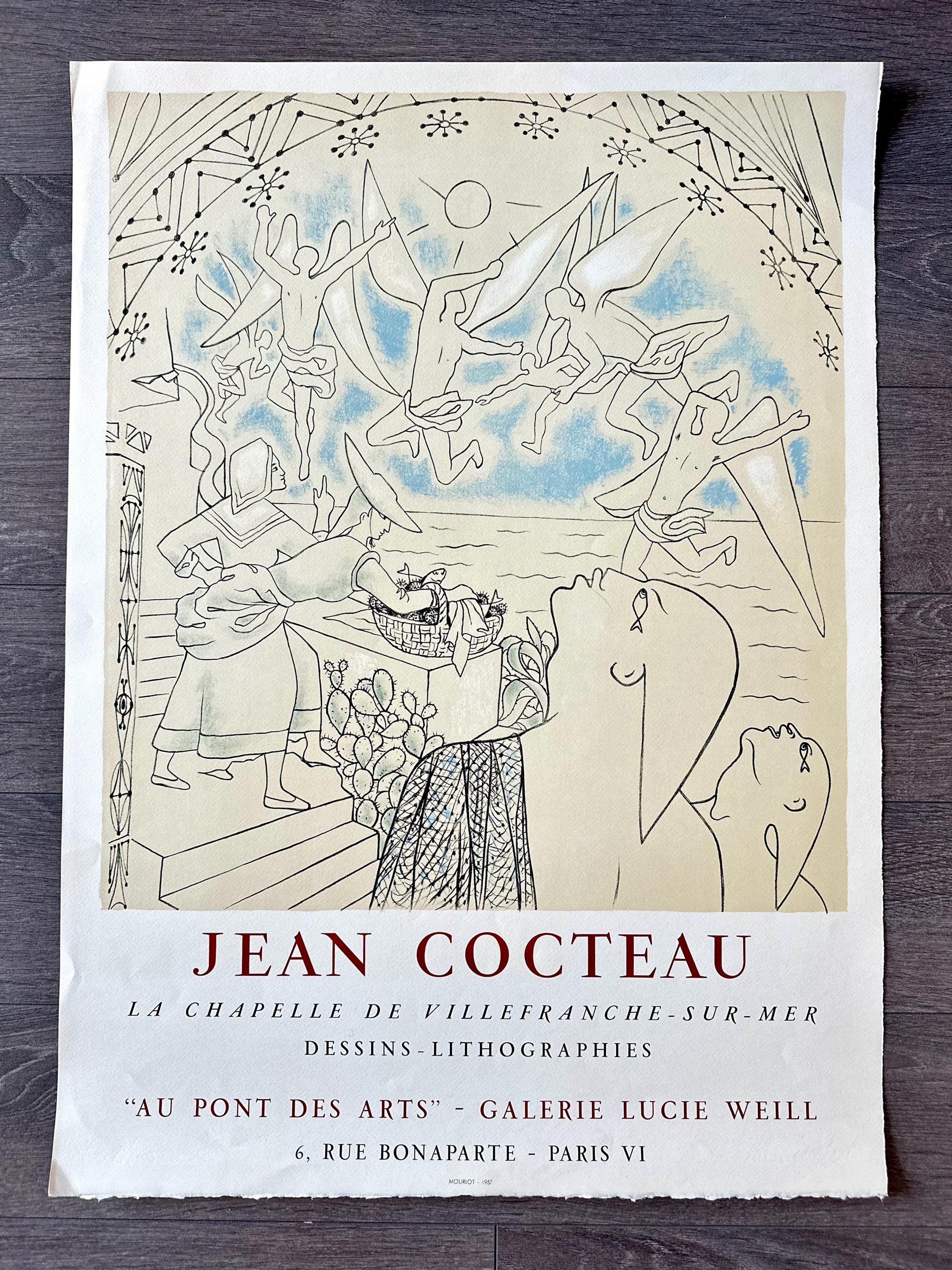 Original Jean Cocteau Poster 
