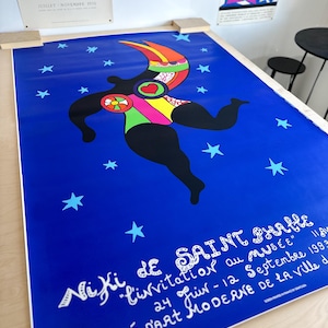 Original Niki De Saint Phalle Poster, Musee D'Art Moderne De Paris - 1993