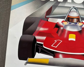 AFFICHE GRAND PRIX DE MONACO 1936
