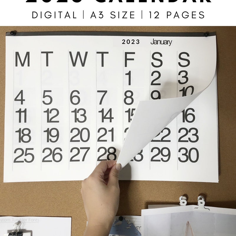 2025 Stendig Calendar Etsy