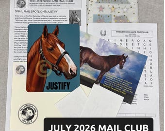 Snail Mail Club for horse lovers