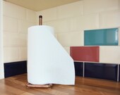 Copper Kitchen Roll Holder, Industrial Kitchen Decor, Rustic Kitchen