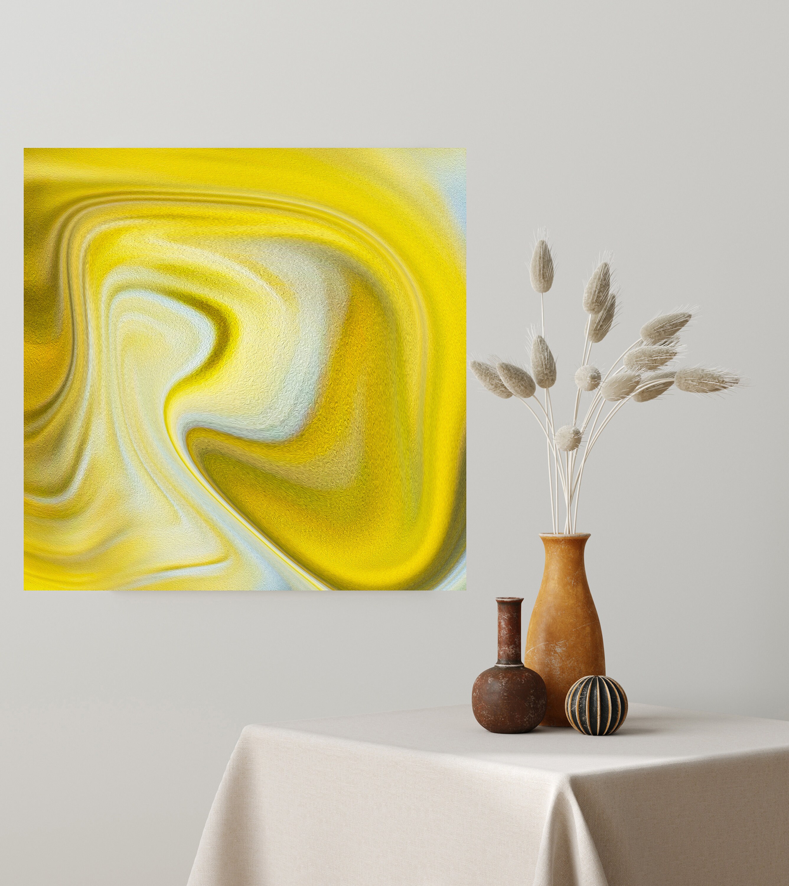 Abstract Wall Art on CanvasLarge Wall ArtSquare | Etsy