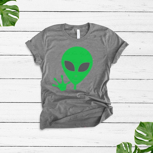 Alien Green Unisex Shirt S2XL Etsy