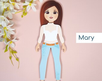 magnetic paper doll sets