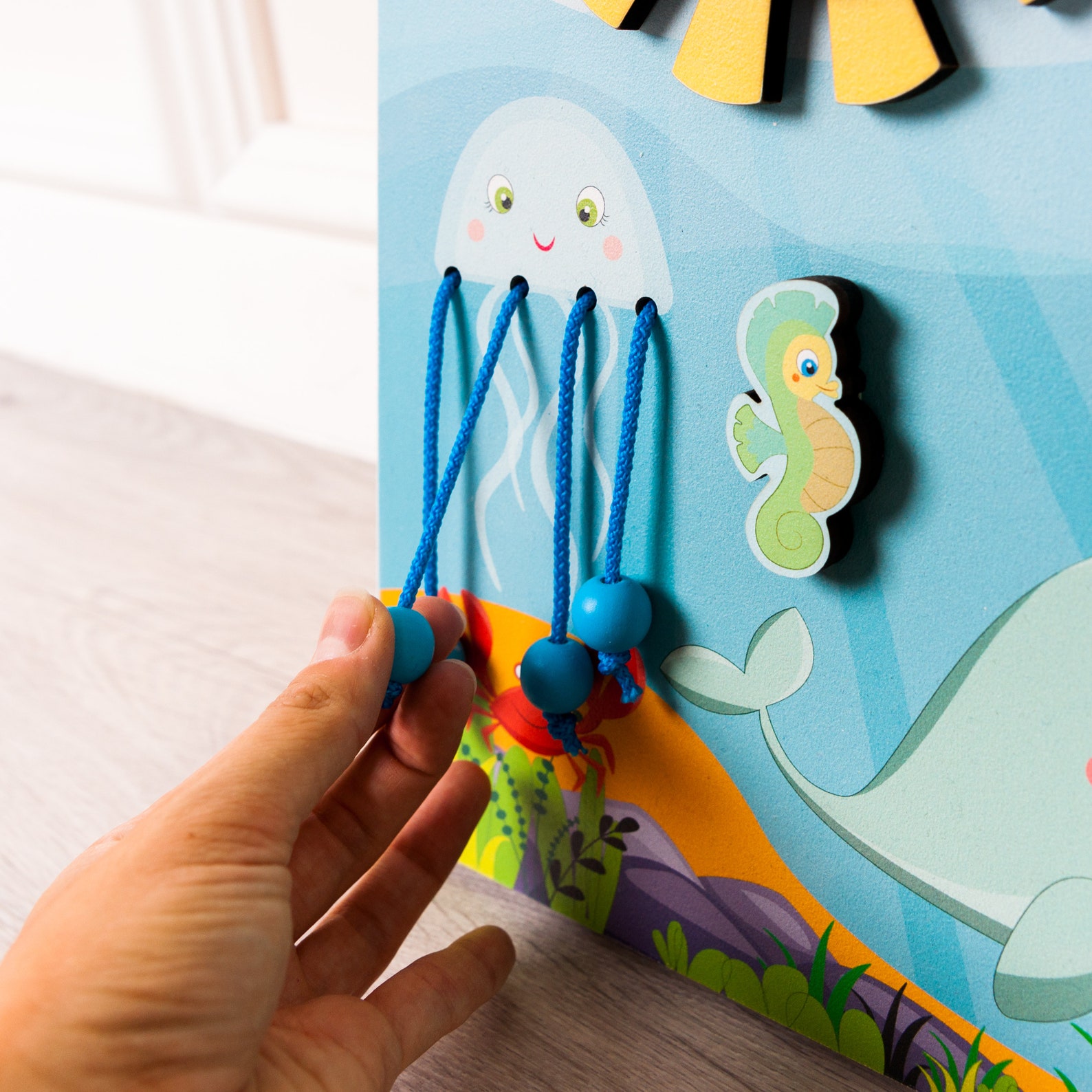 Activity board for toddler Busy board 1 year old Sensory Etsy