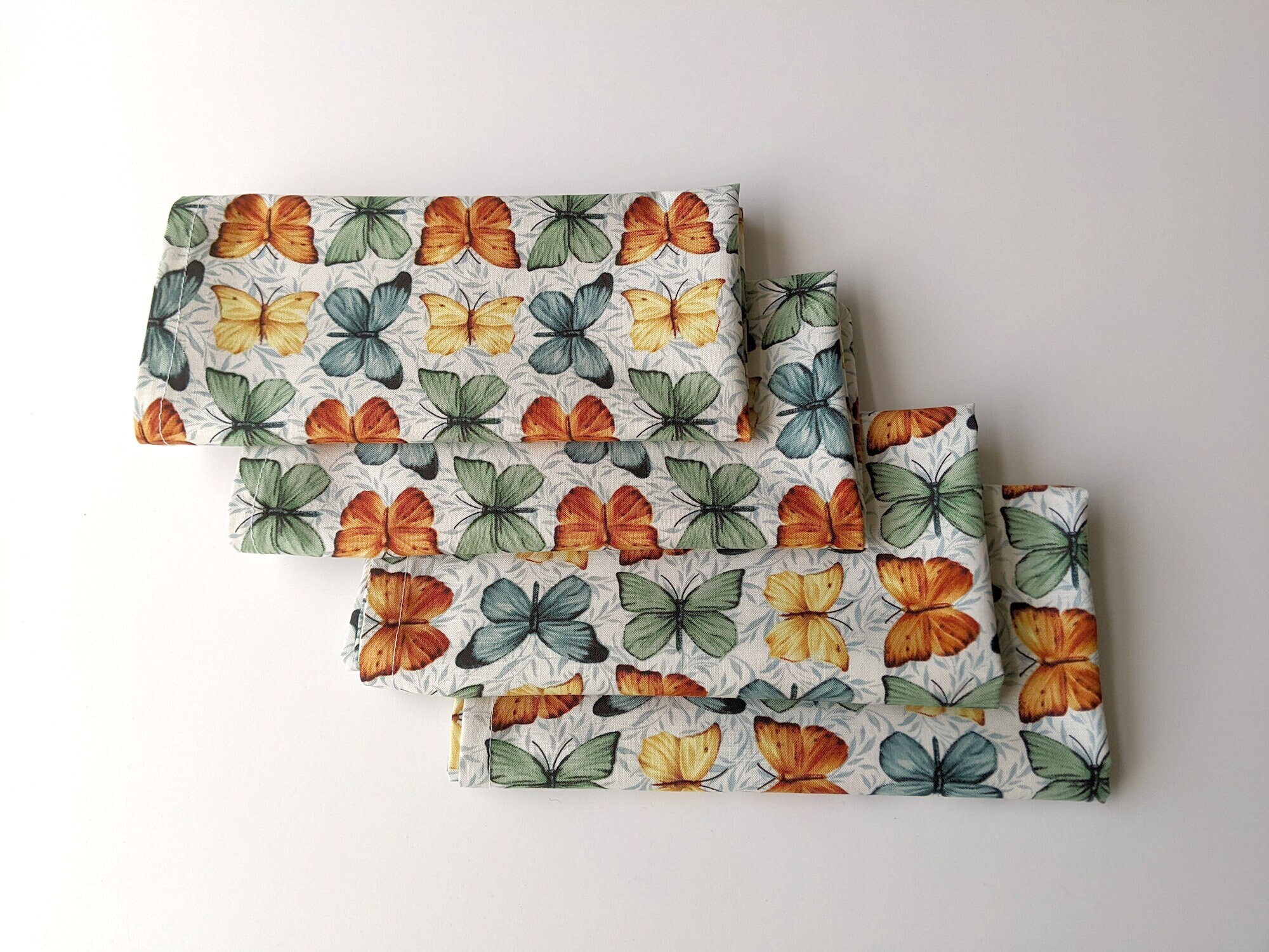 Butterfly napkins Butterfly bridal brunch Butterfly cloth napkins Butterfly birthday napkins Butterfly garden party Tea Party