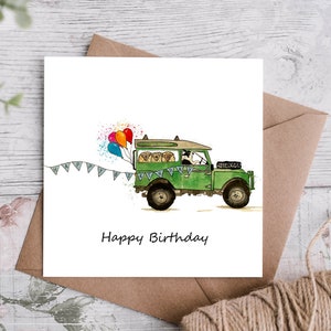 Bring the sheep in card / Sheep Greeting card / Collie Card / Funny farm card / Farming Birthday Card / Farmer card / Card for him and her