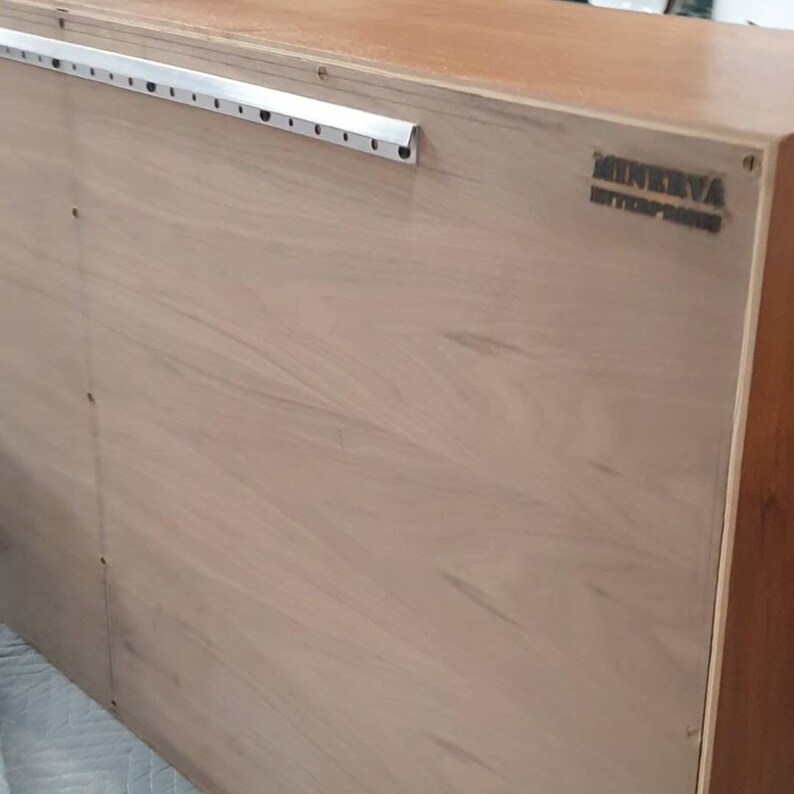 Walnut and Cane Hanging Shoe Storage Etsy