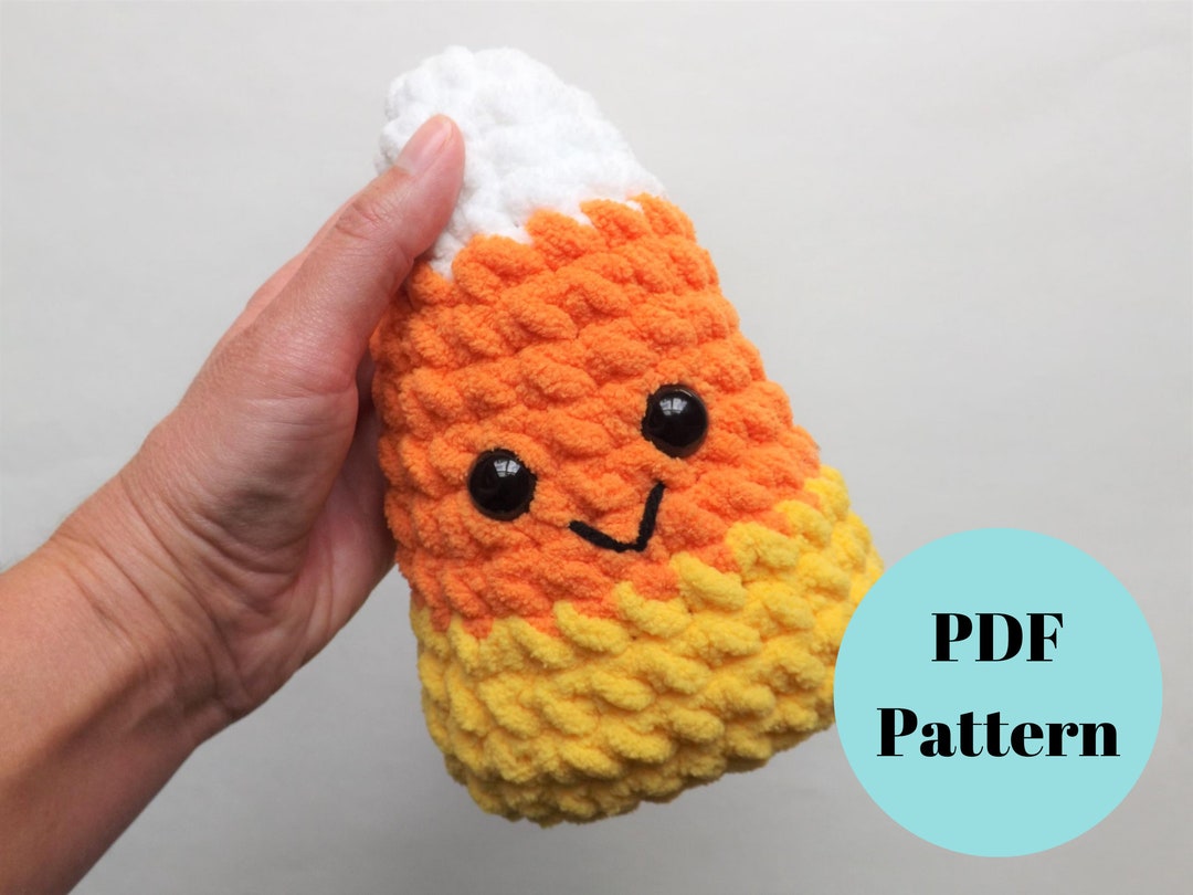 PATTERN ONLY - Candy Corn Cuddler Amigurumi Crochet Pattern, PDF ...