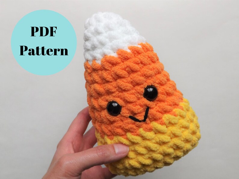 PATTERN ONLY Candy Corn Cuddler Amigurumi Crochet Pattern - Etsy