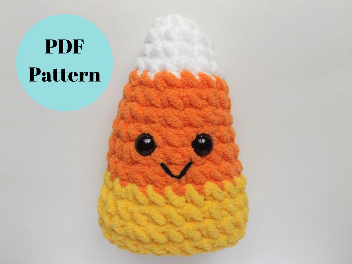 PATTERN ONLY Candy Corn Cuddler Amigurumi Crochet Pattern - Etsy