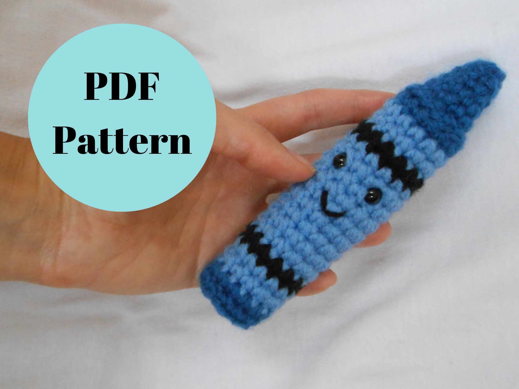 35 Amigurumi Crochet Patterns Worth Considering for Your Next Handmade Project 29 Pattern Only Happy Crayon Amigurumi Crochet