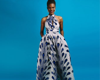 ankara fashion gown