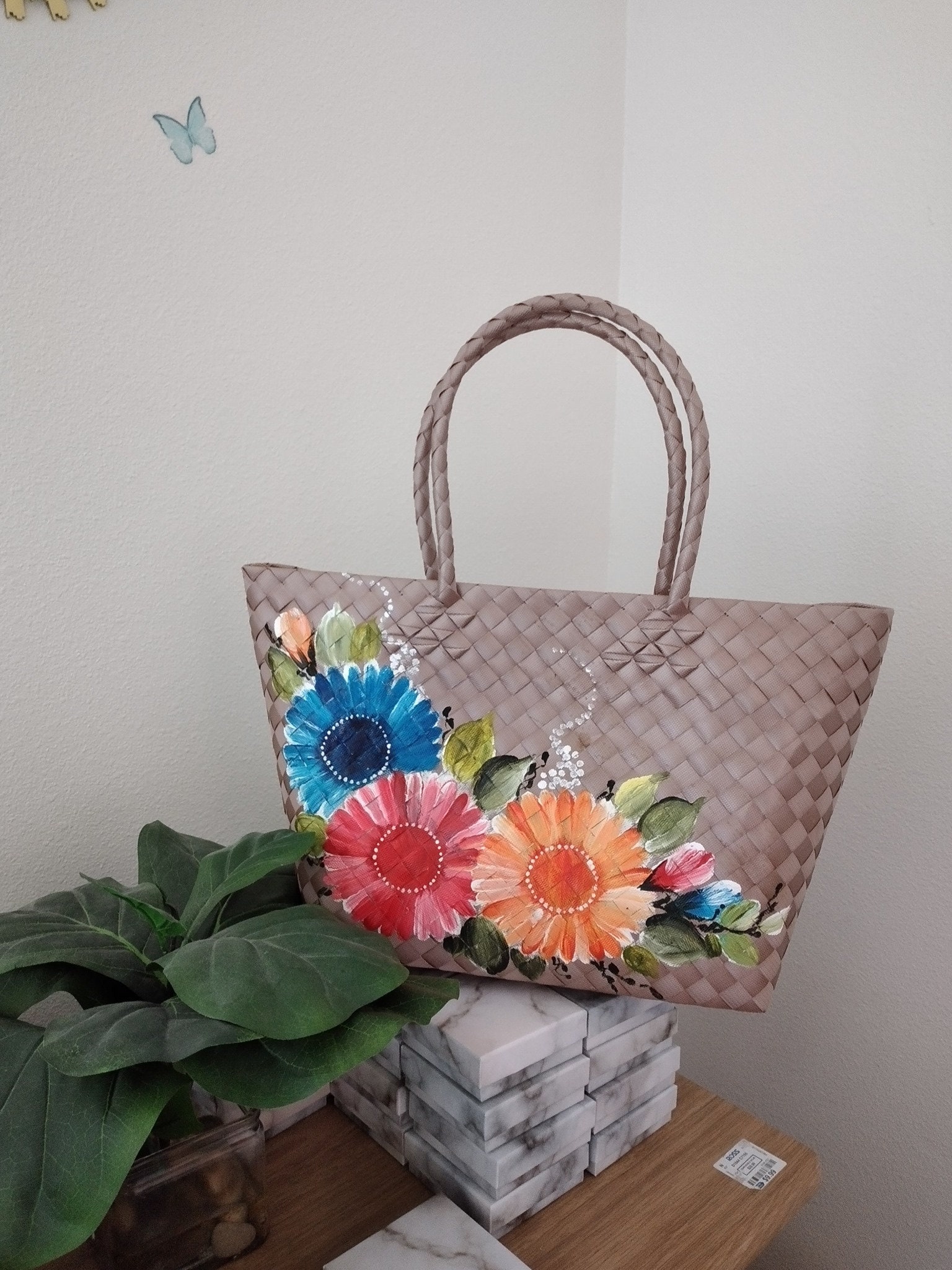 Handmade Bayong Bag Philippines Bag Hand painted Bag Bayong Etsy