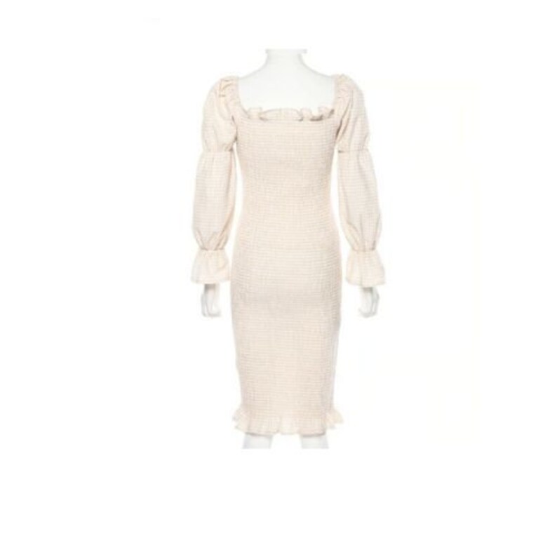 Classic White Bodycon Dress Bohemian Style Plain White Lady Dress